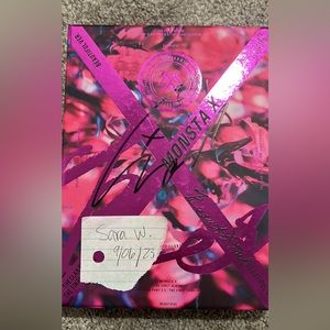Wonho Monsta X Signed Album Beautiful KPOP